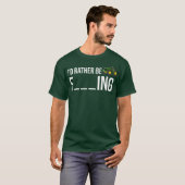 Idむしろ農業Tシャツのおもしろい農家プレゼント Tシャツ (正面フル)
