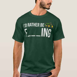 Idむしろ農業Tシャツのおもしろい農家プレゼント Tシャツ