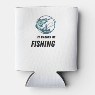 Idむしろ魚釣りCan Koozies 缶クーラー