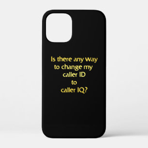 IDをIQに変えてみてねジョーク iPhone 12 MINI ケース