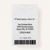 IDカーモダンドのロエレガントゴ引用文 バッジ (裏面)