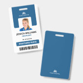 IDカーモダンド病院スタッフ登録ナース バッジ (正面＆裏面)