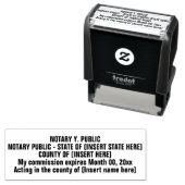 IDスタンプ委員会日付USA州 セルフインキングスタンプ (インサイチュ)