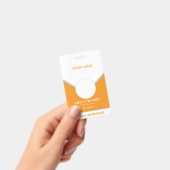 IDバッジシンプルロゴテンプレート バッジ (手持ち)