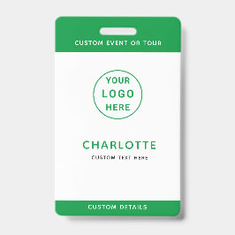 IDバッジテンプレート子ども学校旅行ミュージックツアー バッジ