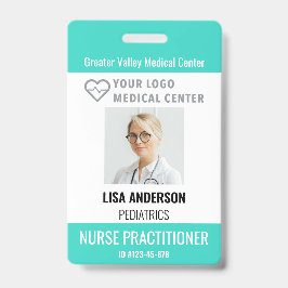 IDバッジパーソナライズされた病院従業員名タグ バッジ