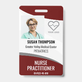 IDバパーソナライズされたッジ病院従業員名タグ バッジ