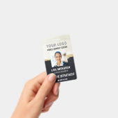 IDバパーソナライズされたッ企業のジ従業員名タグ バッジ (手持ち)