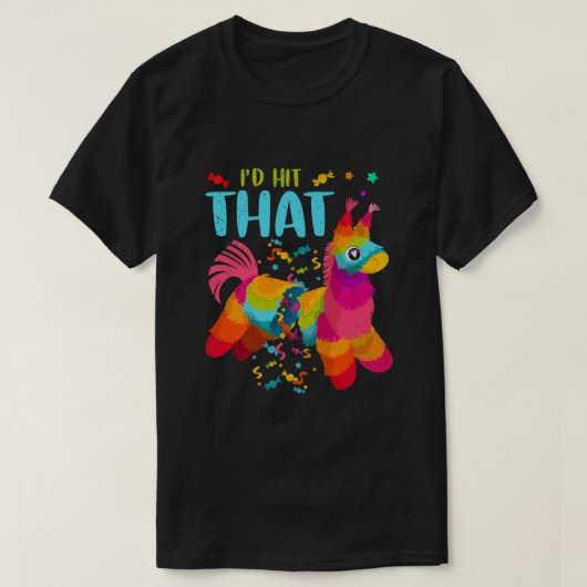 Idヒットザピナタチンコデマヨピナタ Tシャツ (デザイン正面)