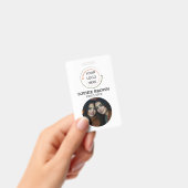 IDモダンカード |会社員QR バッジ (Handheld)