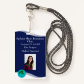 IDラニャード·バッジ·ビジネスまたは医療 バッジ (正面ランヤード)