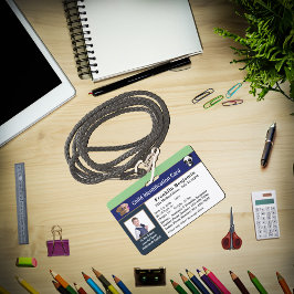 Id識別カード子供の写真カスタム バッジ