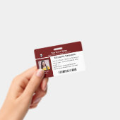 ID識別カード学生の子供の学校 バッジ (手持ち)