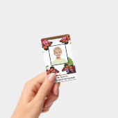 ID識別カード小学生写真カスタム情報 バッジ (手持ち)