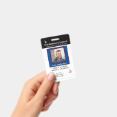 ID 認証カード 従業員写真 カスタム バッジ (手持ち)