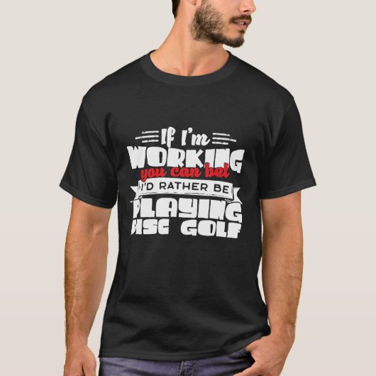 Id Beのディス遊クゴルフ1 Tシャツ (正面)