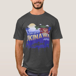 Id Be In Okinawa Japanヴィンテージ土産T Tシャツ