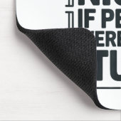 I'd Be Nicer If People Weren't So Stud  マウスパッド (コーナー)