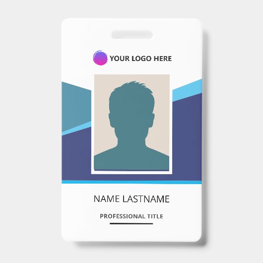 ID Card Identification Badge バッジ (正面)