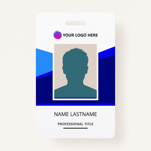 ID Card Identification Badge バッジ (正面)