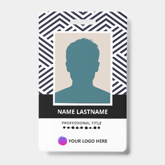 ID Cards Employee Custom Printing バッジ (表面)