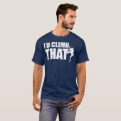 Id Climb That登山(2) Tシャツ (正面フル)