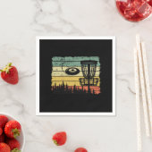 Id Hit That Disc Golf Basket Player Disc Golf スタンダードカクテルナプキン (インサイチュ)