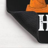 I'd Hit That Funny Halloween Costume Traffic Cone  マウスパッド (コーナー)