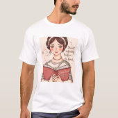 id infinitely prefere a book tシャツ (正面)