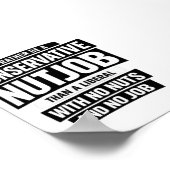 I'd Rather Be A Conservative Nutjob Than A Liberal ポスター (角)