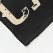 I'd Rather Be Camping Design Funny Camping Lover C フリースブランケット (角)