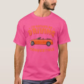 Id rather be driving a c tシャツ (正面)