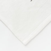 I'd Rather Be Fishing Bigfoot  フリースブランケット (角)