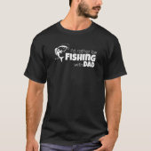 I'd Rather Be Fishing With Dad Father and Son Fish Tシャツ (正面)