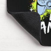 I'd Rather Be Gaming Funny Video Game Player Sayin マウスパッド (コーナー)