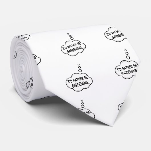 I'd Rather Be Gardening ネクタイ (ロール)