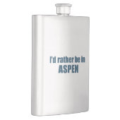 I'd Rather Be In Aspen Colorado フラスク (右)