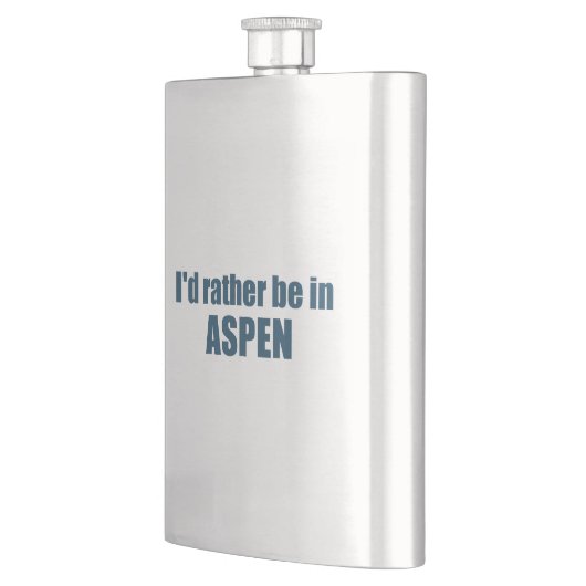 I'd Rather Be In Aspen Colorado フラスク (左)
