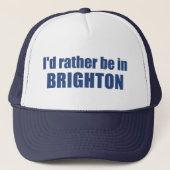 I'd Rather Be In Brighton Utah キャップ (正面)