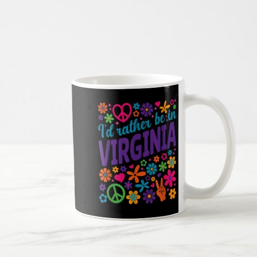 I'd Rather Be In Virginia  コーヒーマグカップ (右)
