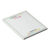 I'd rather be playing Mahjongg or tennis ノートパッド (アングル)