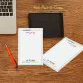 I'd rather be playing Mahjongg or tennis ポストイット