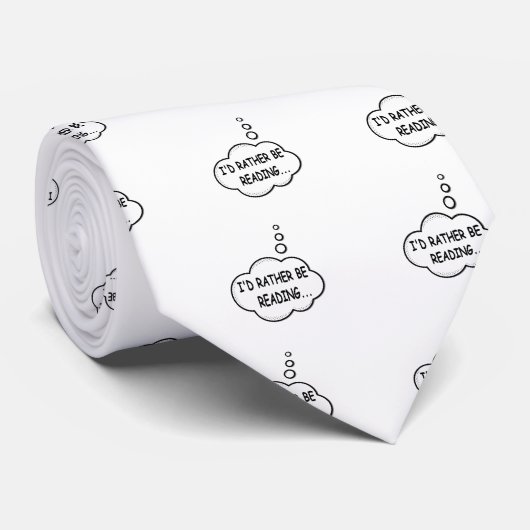 I'd Rather Be Reading ネクタイ (ロール)