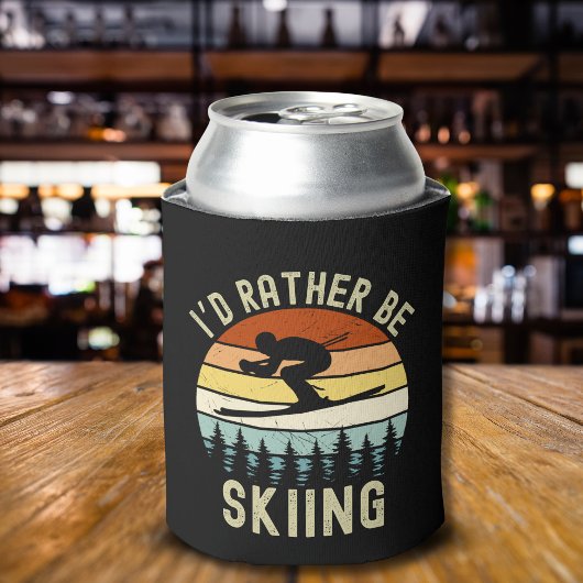 I'd Rather be Skiing, Funny skier 缶クーラー
