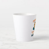 I'd Rather Be With My Cat カフェラテマグ (正面)