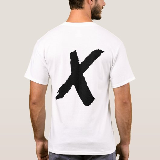 I'd Rather Lie Tシャツ (裏面)