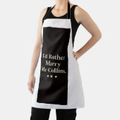 Id rather marry Mr Collins apron エプロン (インサイチュ)
