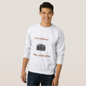 I'd Rather Take Pictures – Photography Lover Gift スウェットシャツ (正面フル)