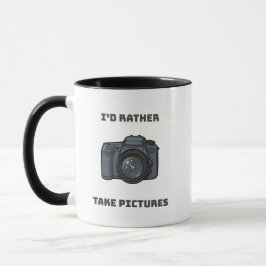 I'd Rather Take Pictures – Photography Lover Gift マグカップ