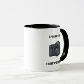 I'd Rather Take Pictures – Photography Lover Gift マグカップ (正面右)
